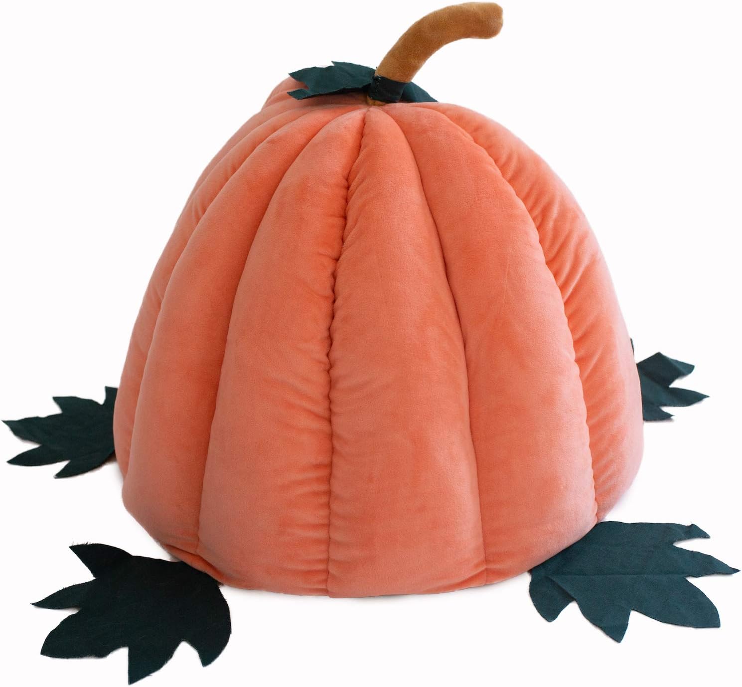 Armarkat Cat Bed Model C85CCS Pumpkin Shape, Orange, 20 x 20 x 16