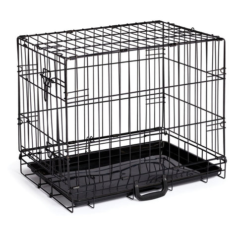 Prevue Pet Products Home On-The-Go Single Door Dog Crate E431, X-Small, Black, 24" Long x 16.5" Wide x 20" High, Stability, Secure, Lightweight, Portable, Airy