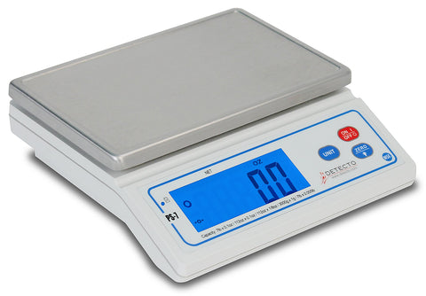 Portion Scale, Electronic, 7 Lb Capacity, 6.89" x 6.5"