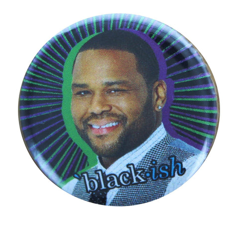 Collectible Button Pin: Dre Johnson 1.25 Inch - Black-ish by Ata Boy