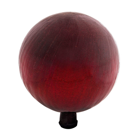 Achla Designs 12-Inch Gazing Globe, Red