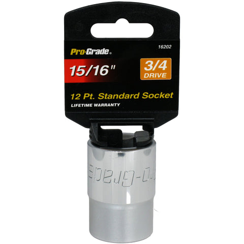 3/4" DR. 12 PT. 15/16" SOCKET