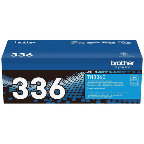 Brother Printer TN336C Toner Cartridge , Cyan