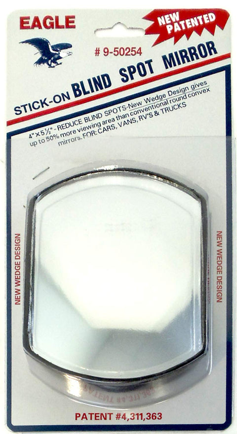 Barjan 4 X 5-1/2" WEDGE RECTANGULAR SPOT MIRROR