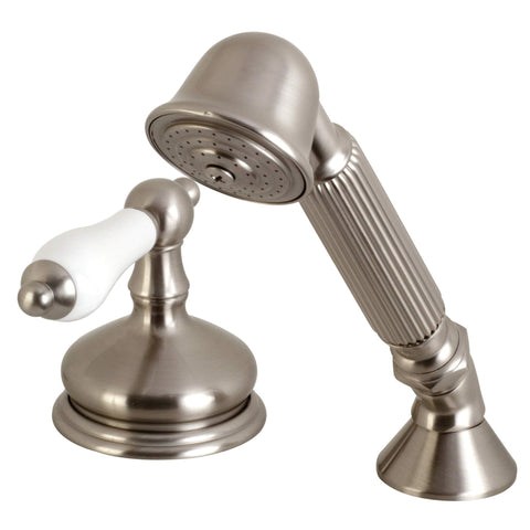 Kingston Brass KSK3338PLTR Transfer Valve Set for Roman Tub Faucet, Brushed Nickel