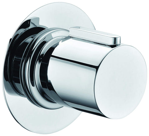 ALFI brand AB9101-PC Modern Round 3 Way Shower Diverter, Polished Chrome