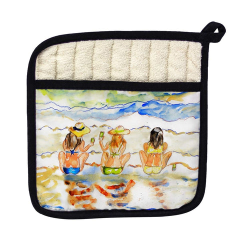Betsy Drake PT608 Bottoms Up Pot Holder