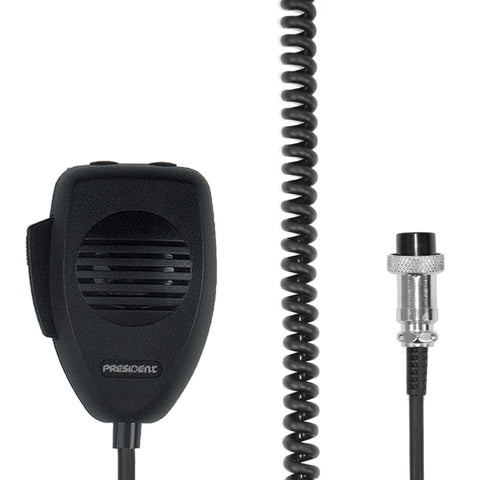 6 Pin Compact Mic President DNC-520 Up/Down