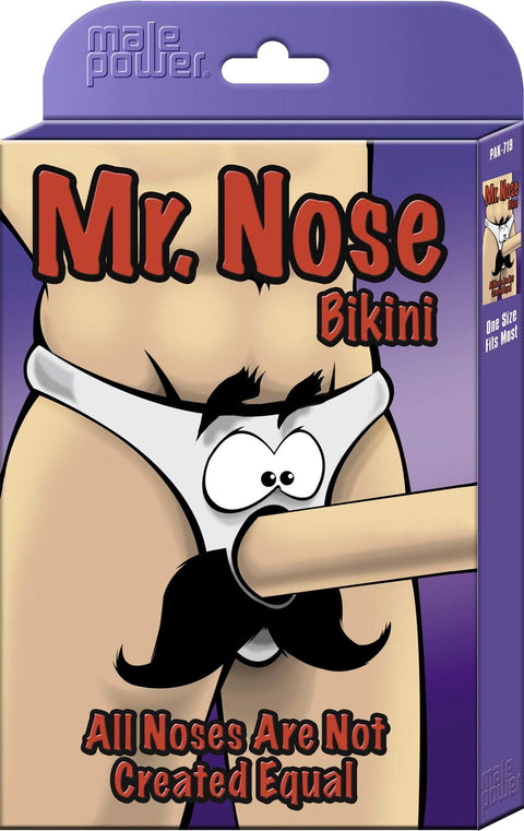 Mr. Nose Bikini - One Size - Black