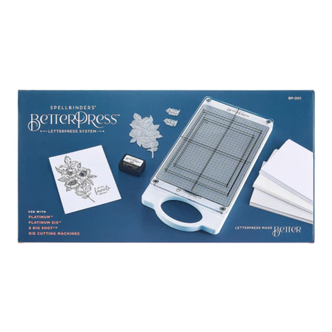 Spellbinders BetterPress Letterpress Machine for Cardmaking and Paper Crafts BP-001 (Betterpress Letterpress Machine)
