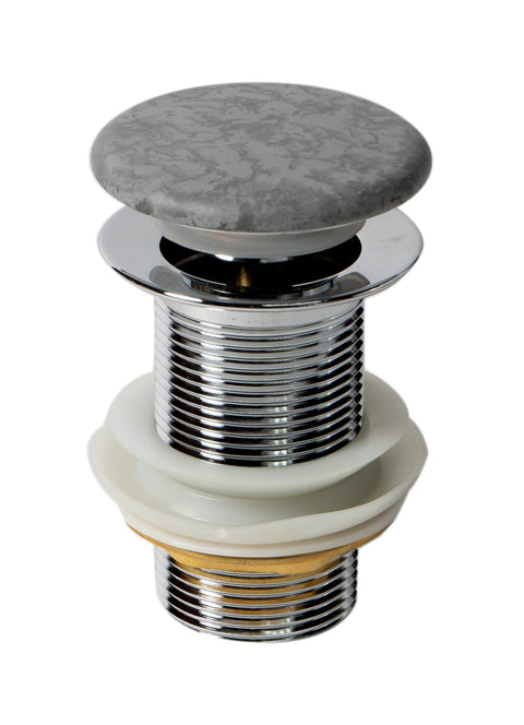 ALFI brand ABCO7055 Bathroom Sink Drain, 2.5"L x 2.5"W x 3.75"H, Gray Matte