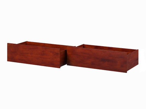 Urban Bed Drawers Twin-Full Walnut