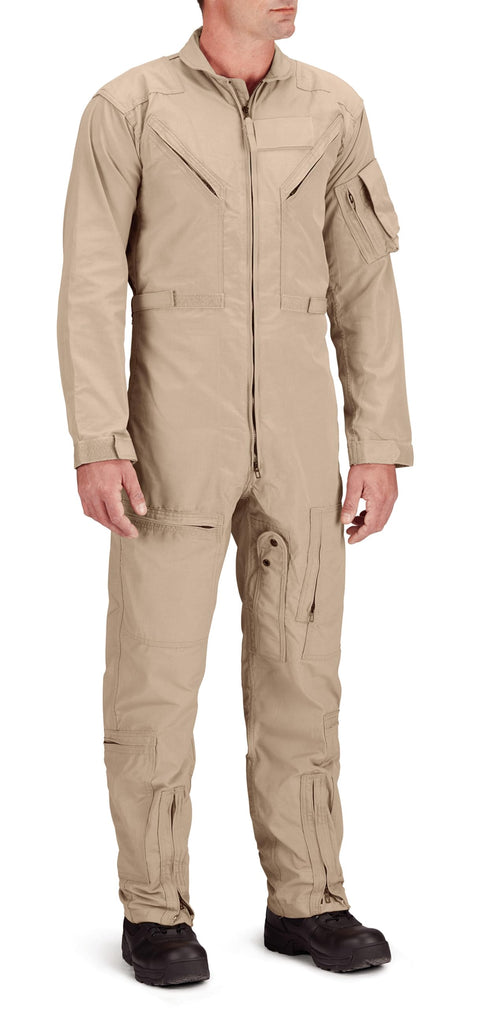 Propper Men's CWU 27/P Nomex Flight Suit, AF Tan, 46 Short