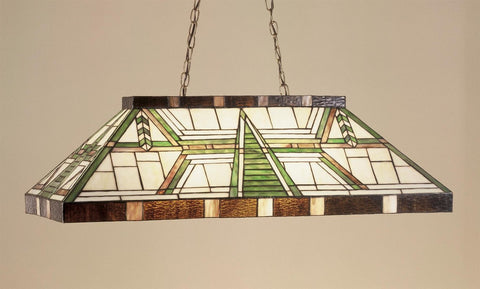 Meyda Tiffany 47975 Dana House Oblong Pendant, 39" Length