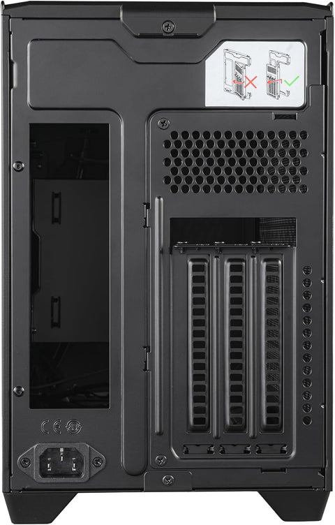 Cooler Master NR200P V2 Mini-ITX PC Case Ready, Top-Mount 280mm AIO, 357mm Vertical GPU Mount, Designed Ready Nvidia RTX 5090 | AMD RX 9070 XT, SFX PSU – Ready to Install, Tempered Glass, DIY