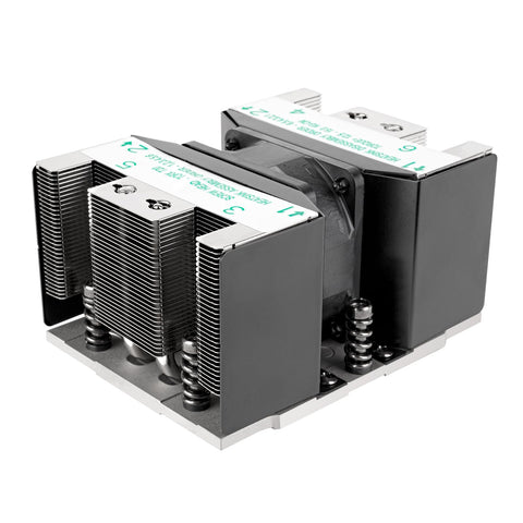 Silverstone Technology XE02-SP5B 2U Small Form Factor Server/Workstation CPU Cooler for Socket SP5, SST-XE02-SP5B