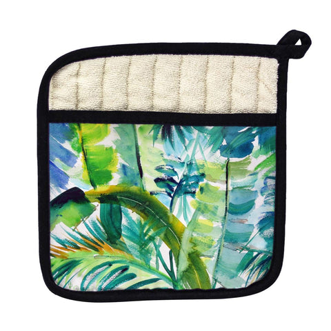 Betsy Drake PT1116 Jungle Greens Pot Holder