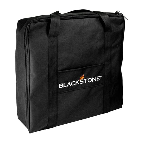 Blackstone 17" Griddle Cover and Carry Bag Water Resistant 600D Polyester Heavy Duty Flat top 17" Gas Grill Cover Accessory Exclusively Fits Blackstone Cooking Station Without Hood