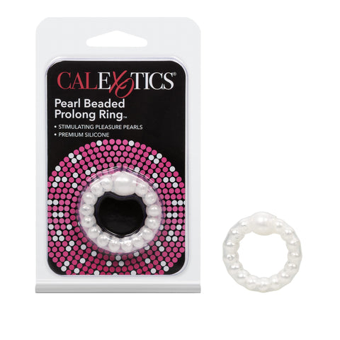 CalExotics Pearl Beaded Prolong Ring, Pearl