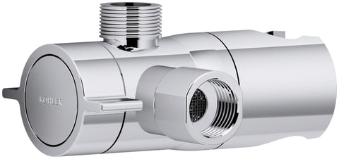 KOHLER K-98770-CP Awaken Shower Arm Diverter, Polished Chrome