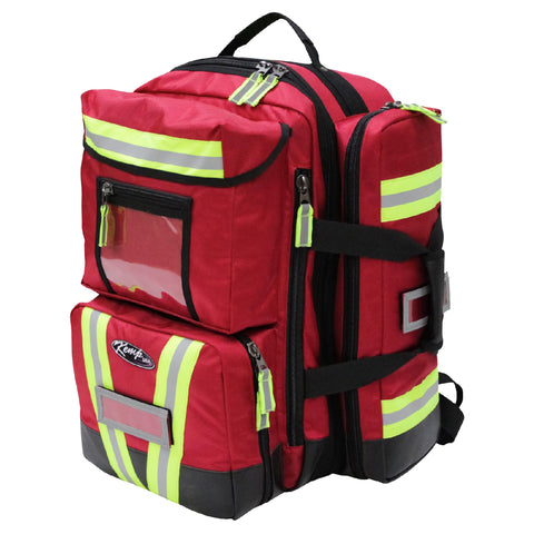 Kemp USA Premium Ultimate EMS Backpack - Red