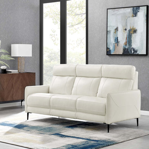 Modway EEI-4561-WHI Huxley Leather Sofa, White