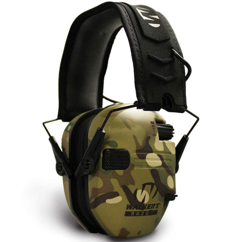 Walker's Game Ear GWP-RSEM-MCC Gear Hearing Protection Plugs,Green Multi Camo
