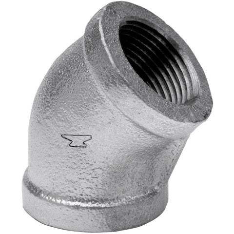 Anvil 3/8 in. FPT x 3/8 in. Dia. FPT Galvanized Malleable Iron Elbow