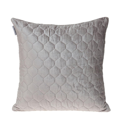 Parkland Collection Bazyli Transitional Taupe Throw Pillow