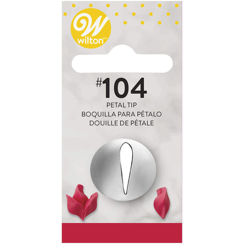 Wilton Stainless Steel Petal Decorating Tip