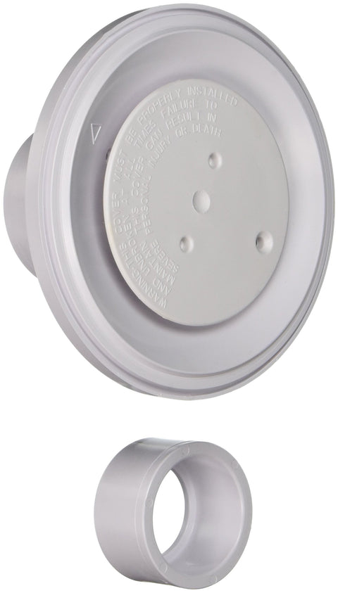 Aquastar 4DIV101 Floor Return Fitting, 4-Inch, White