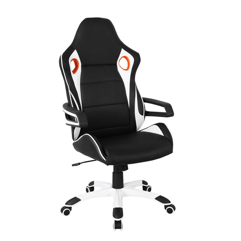 Techni Mobili Racing Style Home & Office Chair  Black
