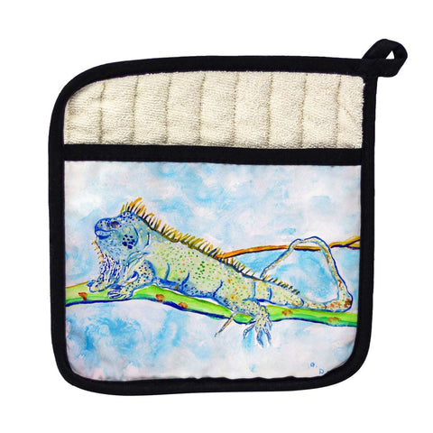 Betsy Drake PT770 Iguana Pot Holder