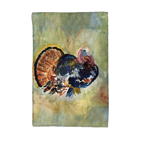 Betsydrake KT1165 16 x 25 in. Colorful Turkey Kitchen Towel