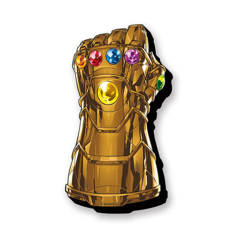 AQUARIUS Marvel Thanos Gauntlet Funky Chunky Novelty Magnet for Refrigerator, Locker, Whiteboard & Game Room Officially Licensed Merchandise & Collectibles