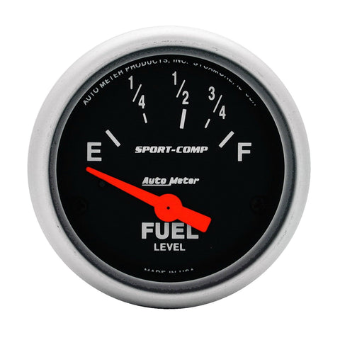 Auto Meter 3315 Sport-Comp Electric Fuel Level Gauge