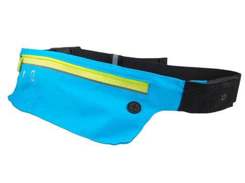 Bolan Light Up Ultra Light Weight Waterproof Running Belt/Runners Belt/Workout Belt/Waist Pack Fanny Pack Pouch, Phone Holder for Runners