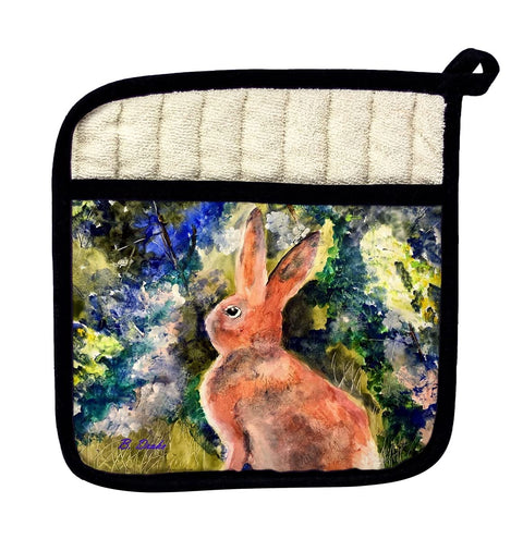 Betsydrake PT1174 Cottontail Rabbit Pot Holder
