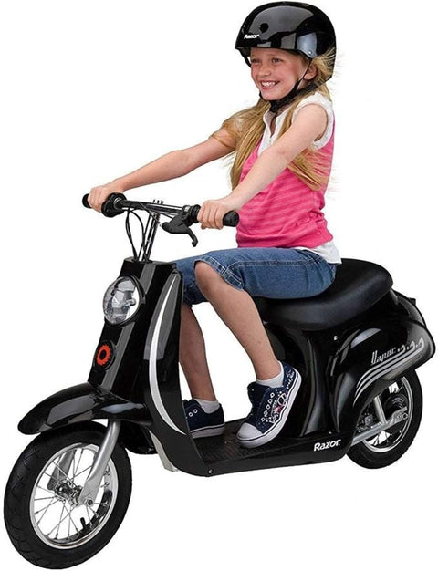 Razor Pocket Mod Miniature Euro-Style Electric Scooter for Ages 13+, Vintage-Inspired Design, Up to 40 Minutes Ride Time
