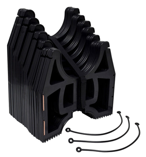Valterra 25-Foot Slunky RV Hose Support, RV Sewer Hose Holder, Black