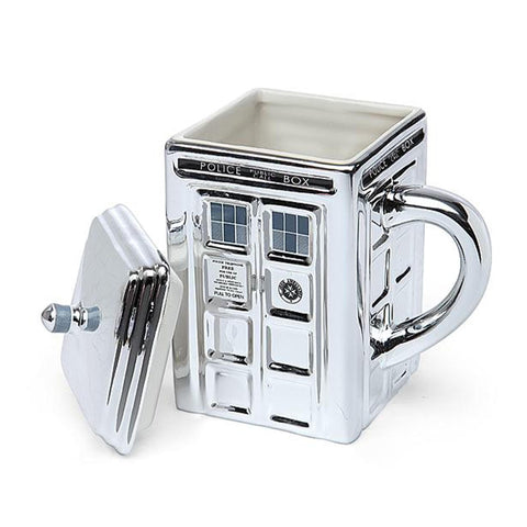 Underground Toys Doctor Who Chrome Tardis Ceramic Mug
