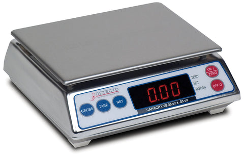 Detecto AP-20 All Purpose Scale, 20 lb. Capacity, 6.75" x 5.25"