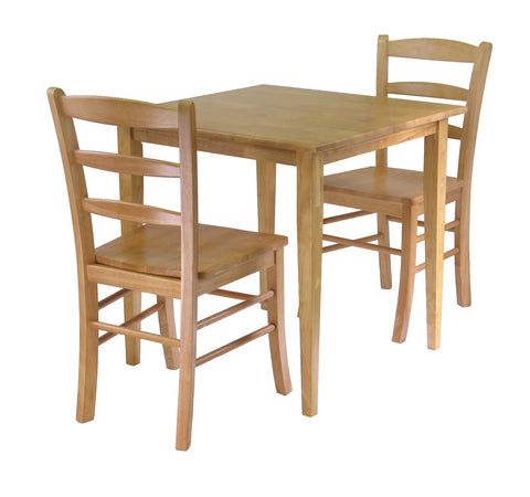 Groveland 3Pc Dining Set, Square Table with 2 Chairs