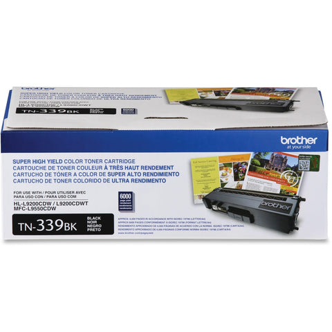 Brother TN339 Replacement Toner Cartridge, Black, 1-Pack