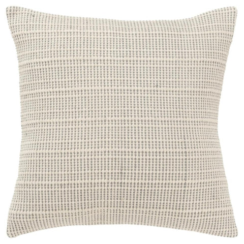 Rizzy Home DSFabricsCES Cotton Throw Pillow, 20 x 20 inches, Modern Decorative Pillow for Home