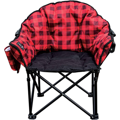 KUMA Outdoor Gear Lazy Bear Junior Camping Chair for Kids - Red Plaid