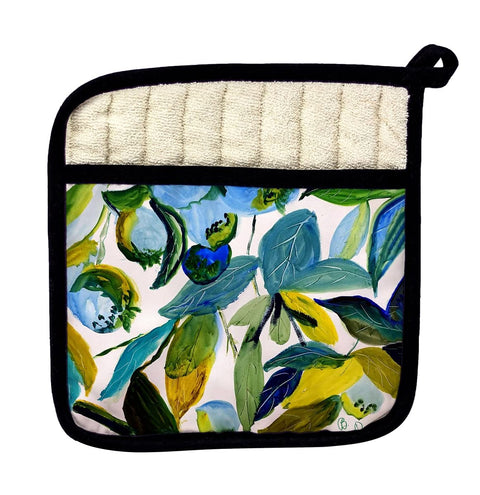 Betsydrake PT1158 Betsys Blueberries Pot Holder