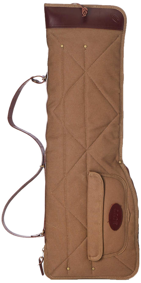 Boyt Harness Two Barrel Set Tale-Down Case with Pocket (Khaki, 30-Inch)