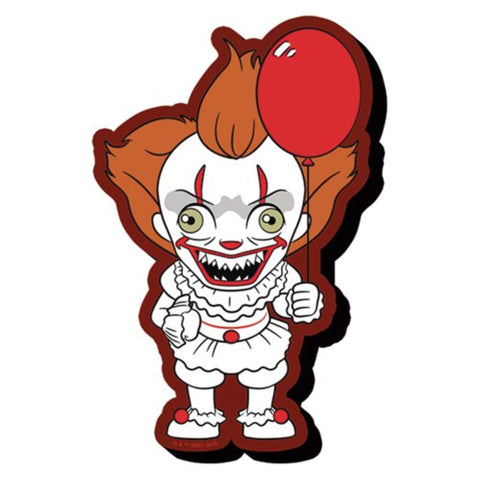 AQUARIUS IT Pennywise Chibi Funky Chunky Novelty Magnet for Refrigerator, Locker, Whiteboard & Game Room Officially Licensed Merchandise & Collectibles
