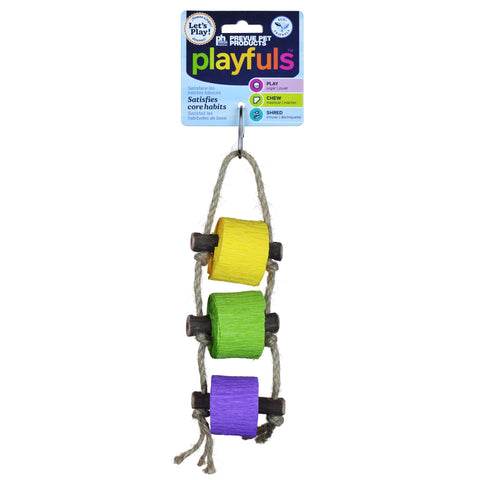 Prevue Pet Products Naturals Crepe Rollups Small Animal Chew Toy